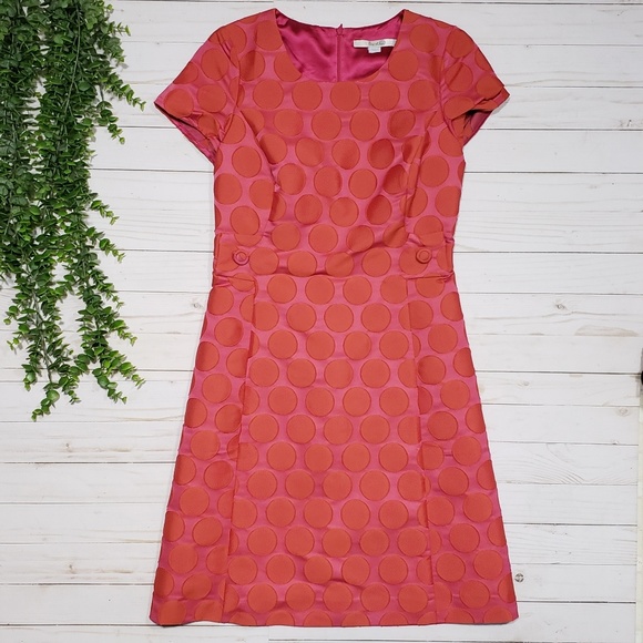 Boden Dresses & Skirts - Boden Spot Jacquard Dress Polka Dot